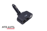 Разветвитель прикуривателя 2гнезда + 2USB+ цельный Weifeng WF003