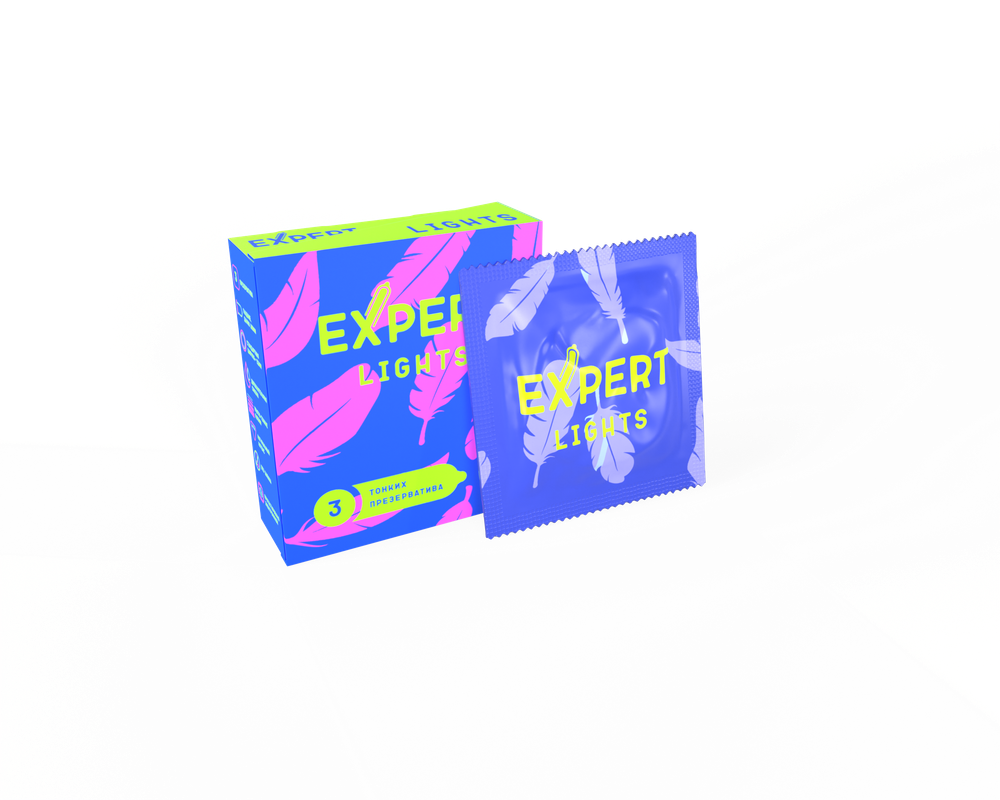 Презервативы Expert Lights 3 шт 9236ex