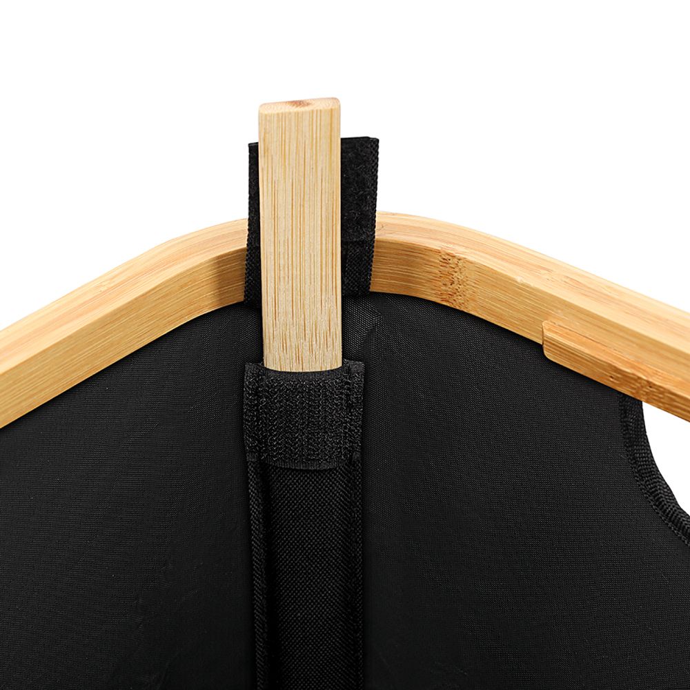 Корзина для белья с двумя отделениями Neat Twin, 53,5х33х53 см, черная