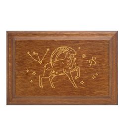 GAEM Art JW-12/08 Шкатулка деревянная «Знак Зодиака - Козерог»