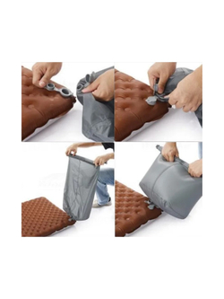 Коврик надувной Naturehike 183х64х8 см, оранжевый