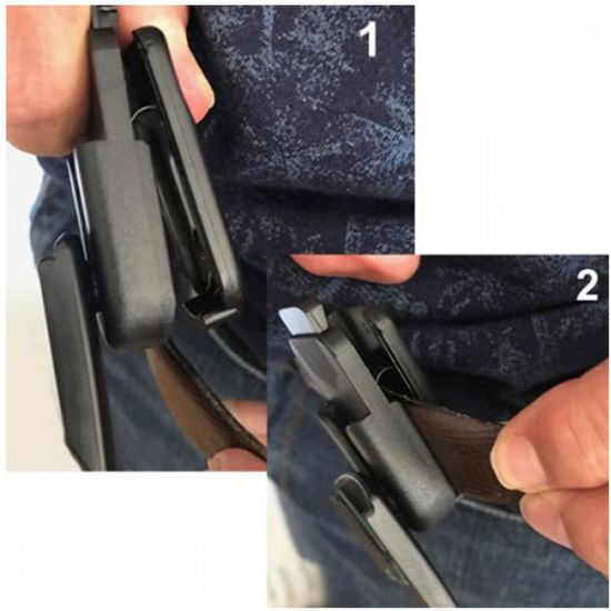 Garmin клипса на ремень быстросъемная с поворотным механизмом для туристических навигаторов (010-11022-10)