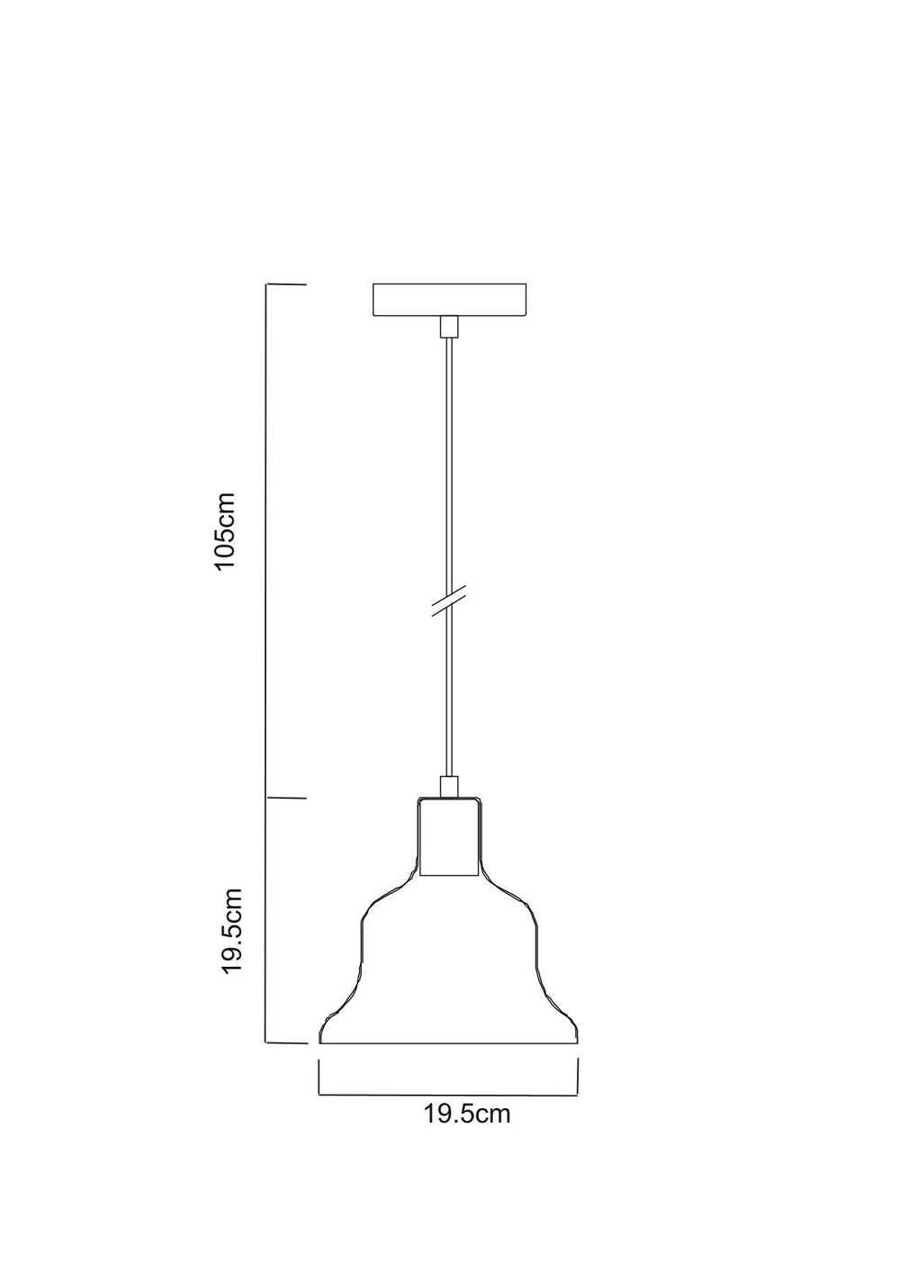 Светильник подвесной Arte Lamp Amiata A4255SP-1SM