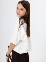 Футболка с манжетом, тофу