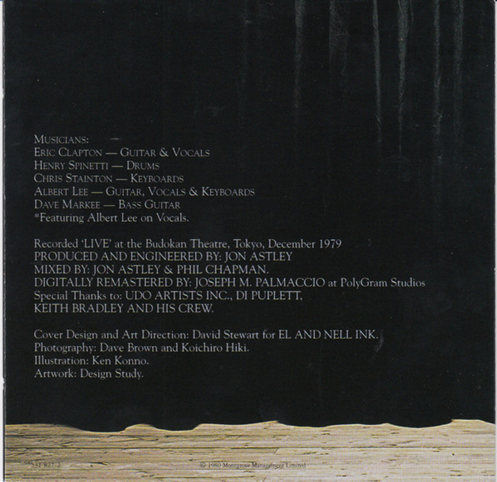 Eric Clapton / Just One Night (2CD)