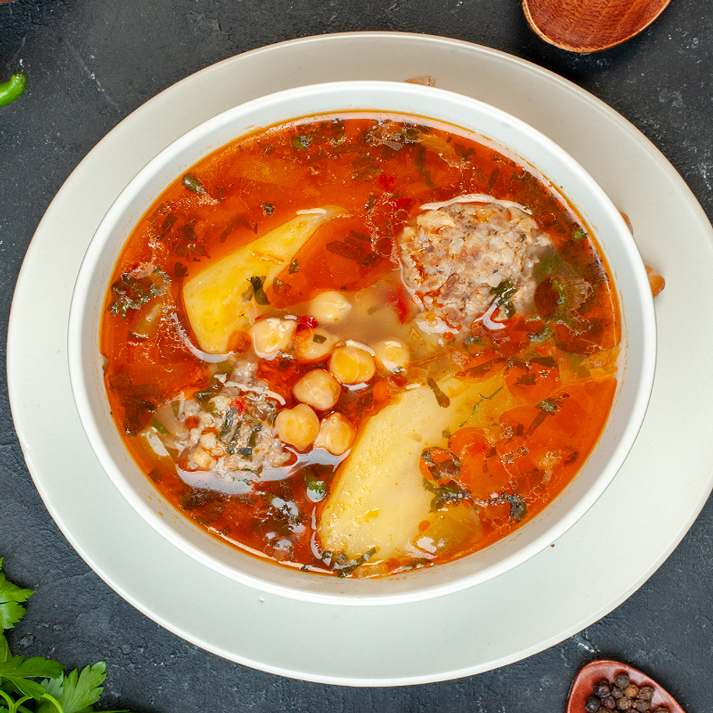 Суп Говядина с гречкой