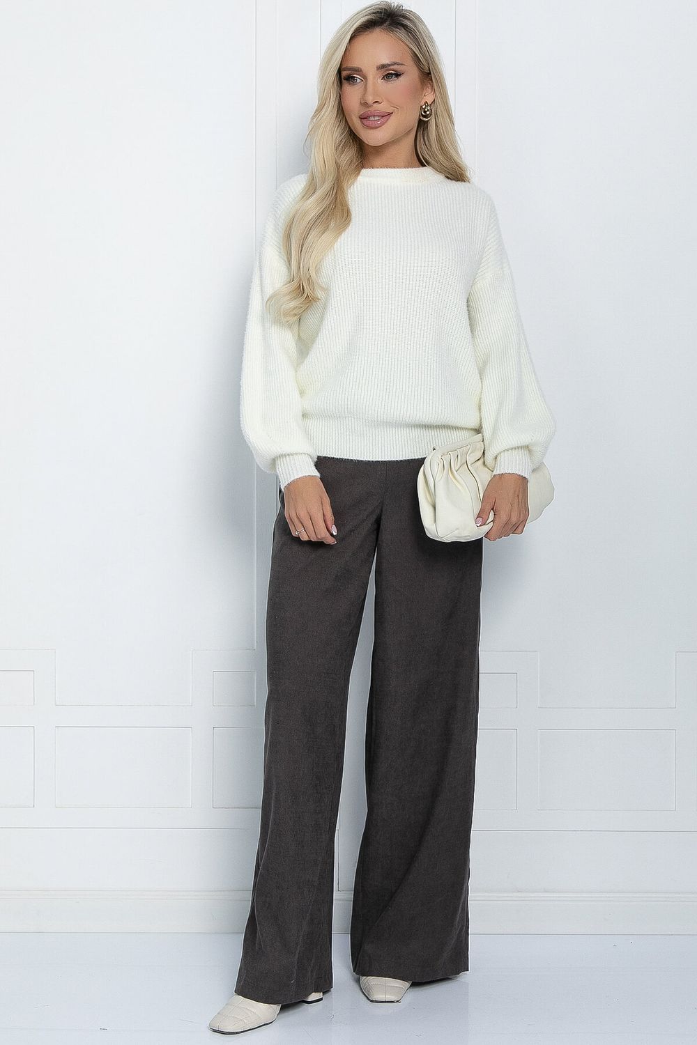 Брюки Жанин (коричневые) Б11424 LT Collection