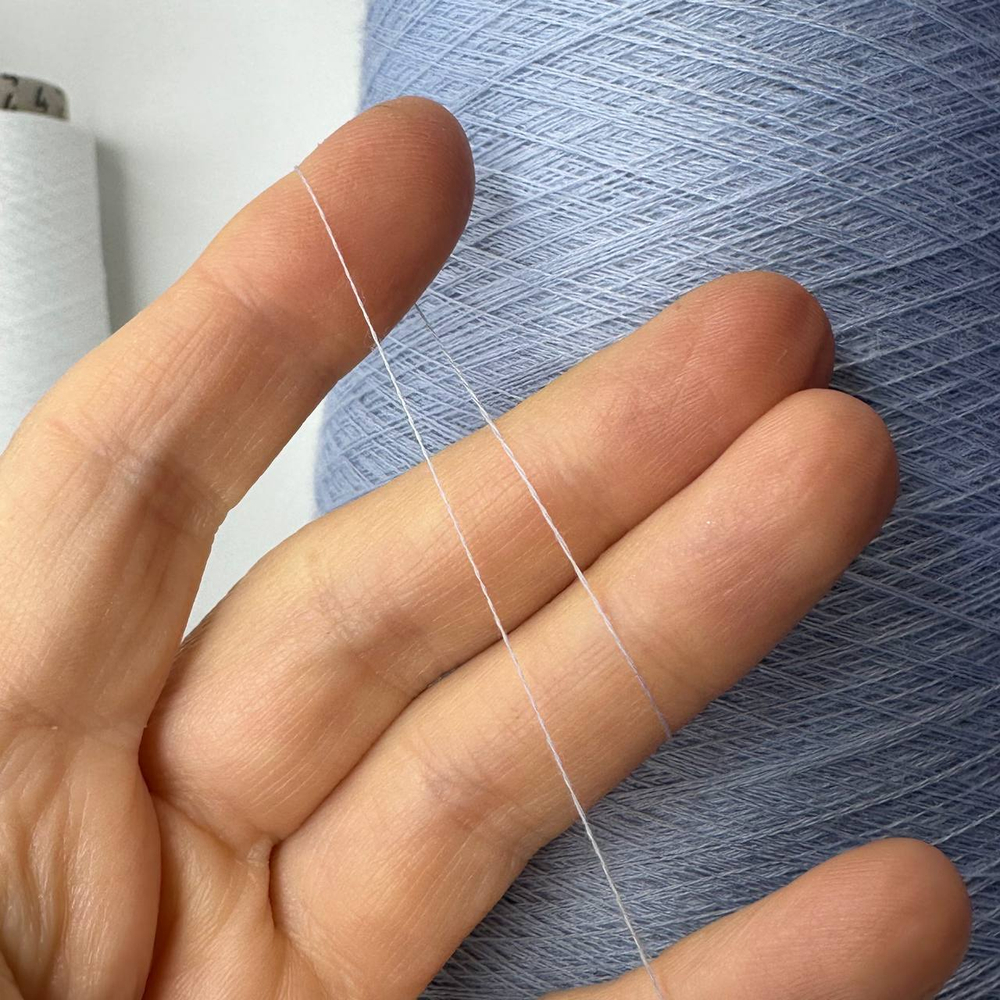 WISH - Loro Piana; 100% меринос; 3000м/100гр, (2/60); цвет: голубой