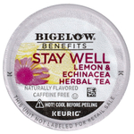 Bigelow, Benefits®, травяной чай Stay Well, лимон и эхинацея, 10 капсул K-Cup®, 32 г (1,1 унции)