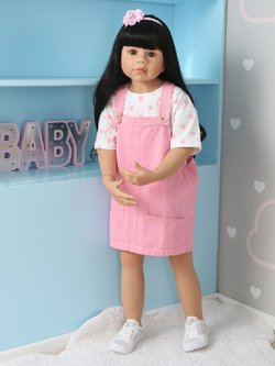 Кукла Реборн ростовая 98см в пакете (FA-260)