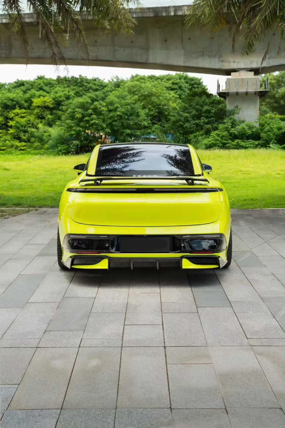 Обвес для ZEEKR 007 2023-2025+ Зикр Губа Юбки Диффузор Спойлер