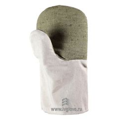 Рукавицы ХБ/ОП Двун. аппрет./брез.420/миткаль