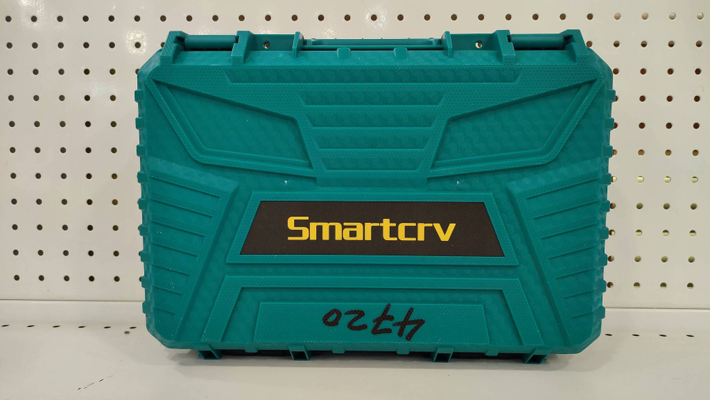 Шуруповерт Smartcrv ударный, 21V, 2ah, 13мм, в кейсе / (№4720) вес 2,860 д 37 ш 27 в 11