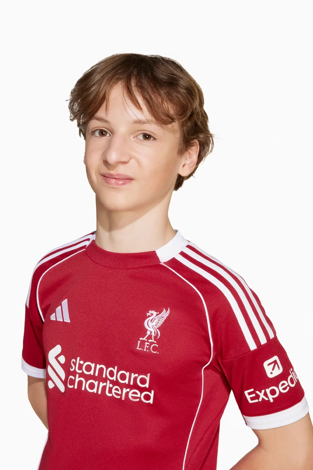 Футболка adidas Liverpool FC 25/26 Home Junior - красный