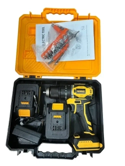 DeWalt Дрель-шуруповерт, 48 В, 80 Нм, 2 АКБ