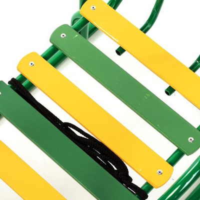 Санки "Ветерок №2" (с толкателем), цвет зеленый