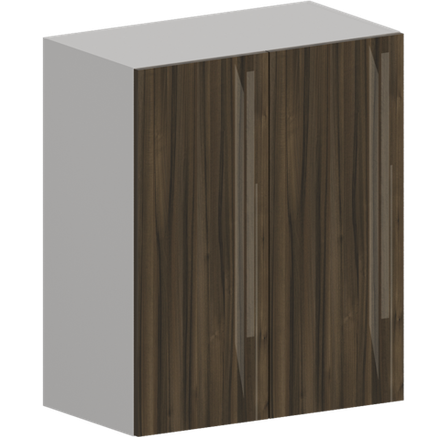 Кухня Модуль ШВ 600 Белый / Орех Миланский