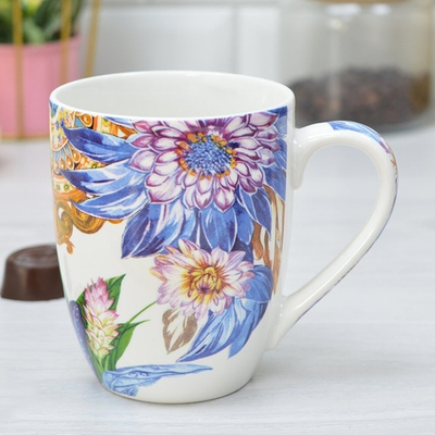 Кружка керамическая 360мл, рисунок в ассортименте, NNBPM4055-G