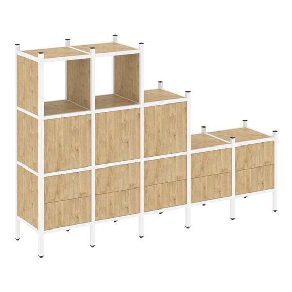 Лофт Прямой стеллаж VR.L-19  2110*446*1458