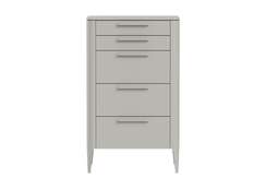 Комод Type высокии? 5 ящиков (серо-бежевый)