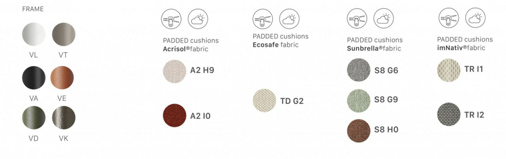 Диван плетеный с подушками Scab Design Brezza, лен, светло-зеленый