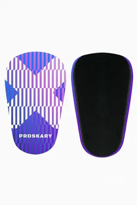 Футбольные щитки Proskary Pulse - фиолетовый
