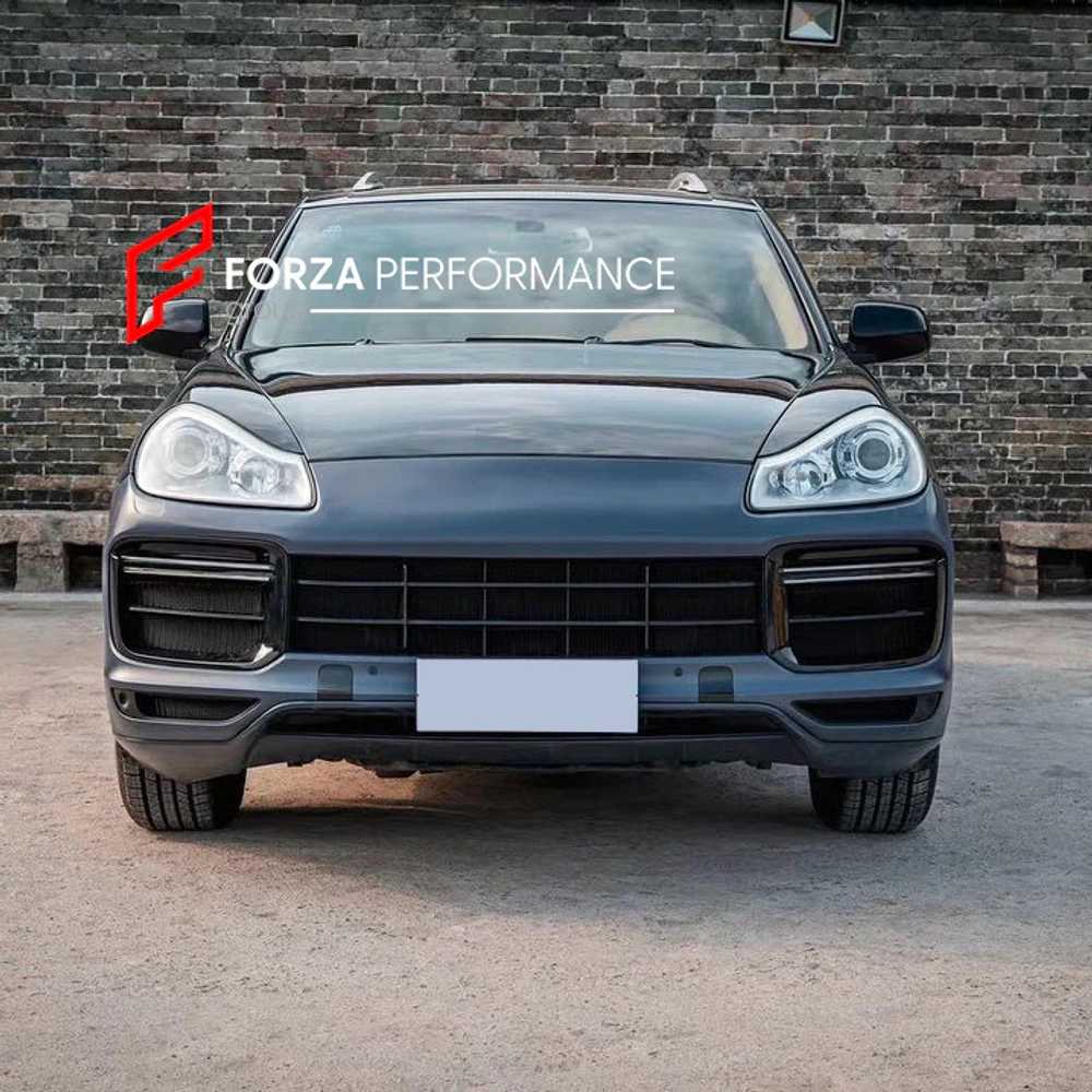 Передний бампер в стиле 9Y0.1 Turbo 2018–2023 для PORSCHE CAYENNE E1 9PA 957 2007–2010