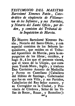 La Utopia | Tomas Moro