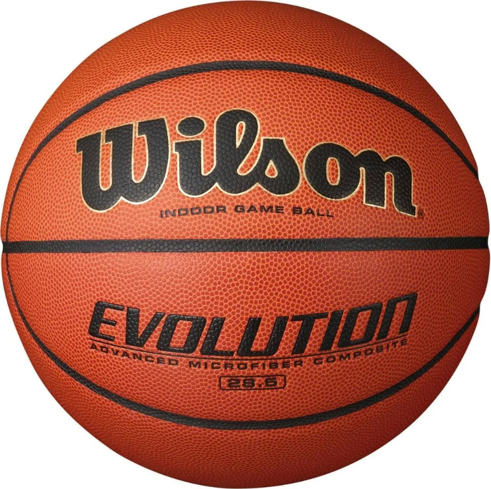 Мяч баскетбольный WILSON Evolution,WTB0586XBEMEA, размер 6