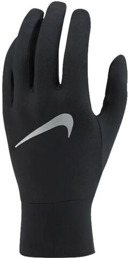 Перчатки спортивные Nike Dri-Fit Accelerate Gloves - black/black/silver - Black