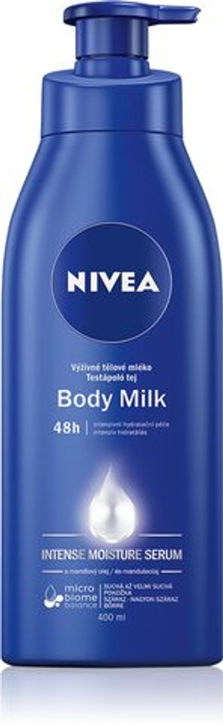 Nivea Body Milk - питательное молочко для тела /   400  ml  / GTIN 4005808704644