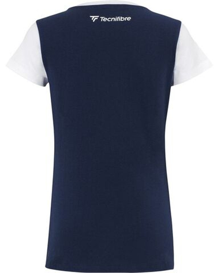 Женская теннисная футболка Tecnifibre Club Tee W - navy