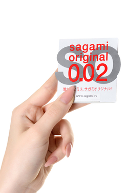 Презервативы полиуретан Sagami Original 0.02 ультратонкие 1шт