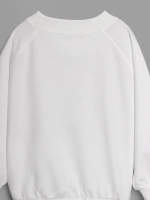 Свитшот для девочки осенний с завязками