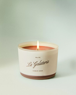Zara Home - Ароматическая свеча янтарная сода, 150 г