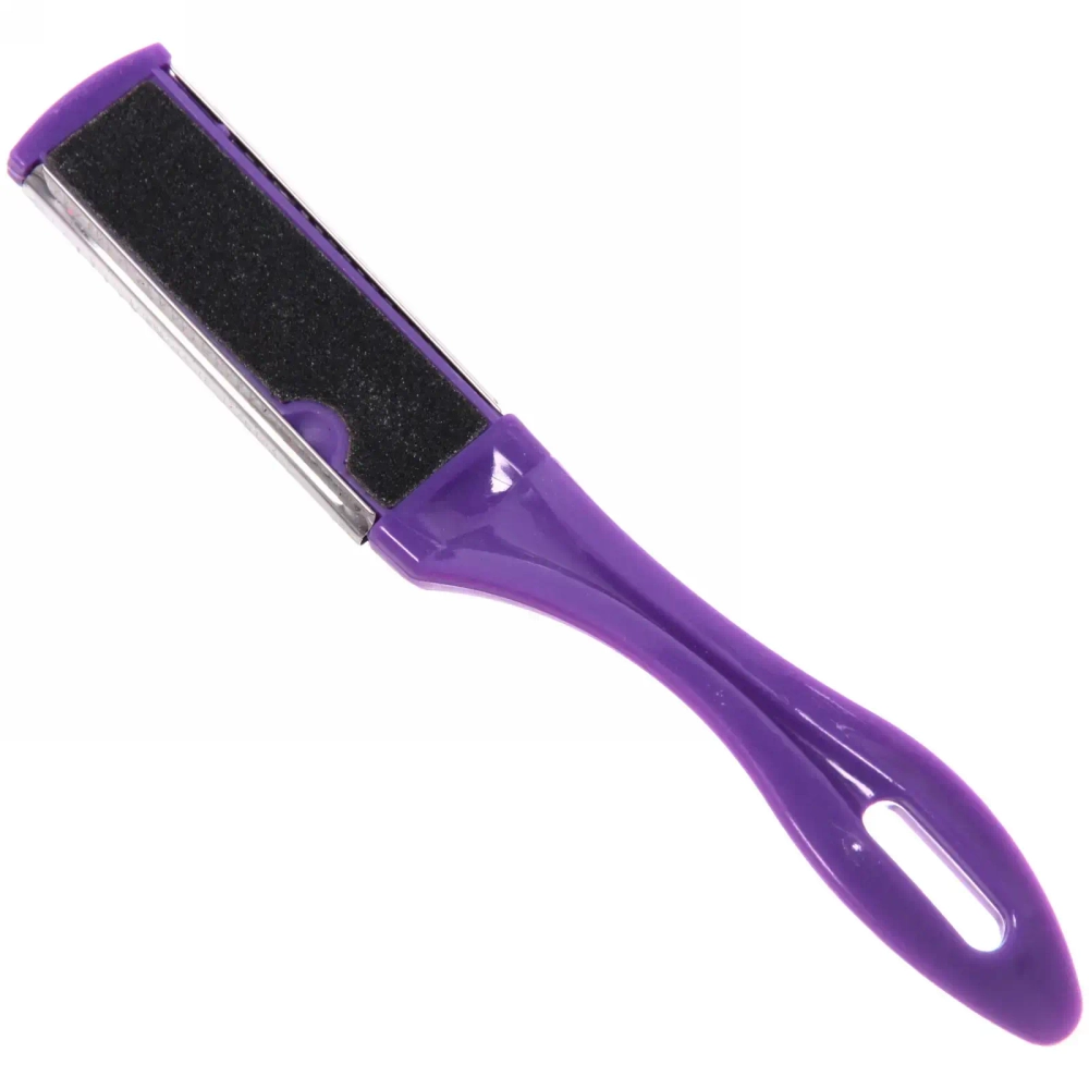 Терка - шлифовка для ног «Your beauty», металлическая в пакете, цвет микс,17,5см