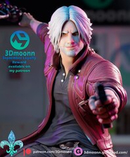Данте Дьявол может плакать Фигурка Dante Statue Devil May Cry dmc