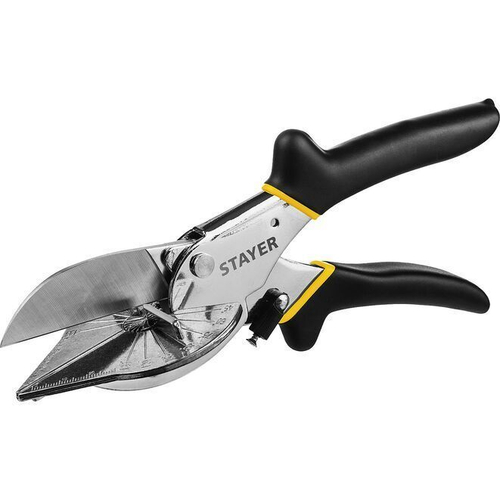 Угловые строительные ножницы для пластмассовых и резиновых профилей STAYER