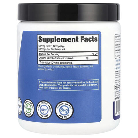 Nutricost, Performance, моногидрат креатина, голубая малина, 300 г (10,7 унции)