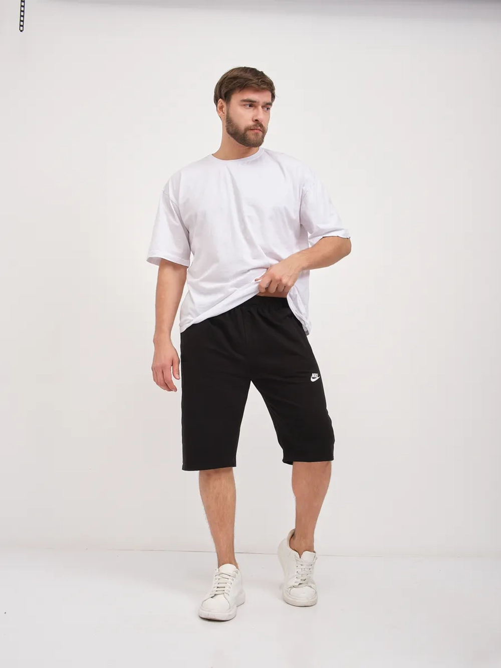 Шорты спортивные Nike удлиненные бриджи