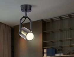 Ambrella Накладной поворотный спот со сменной лампой GU10 Move TA13192