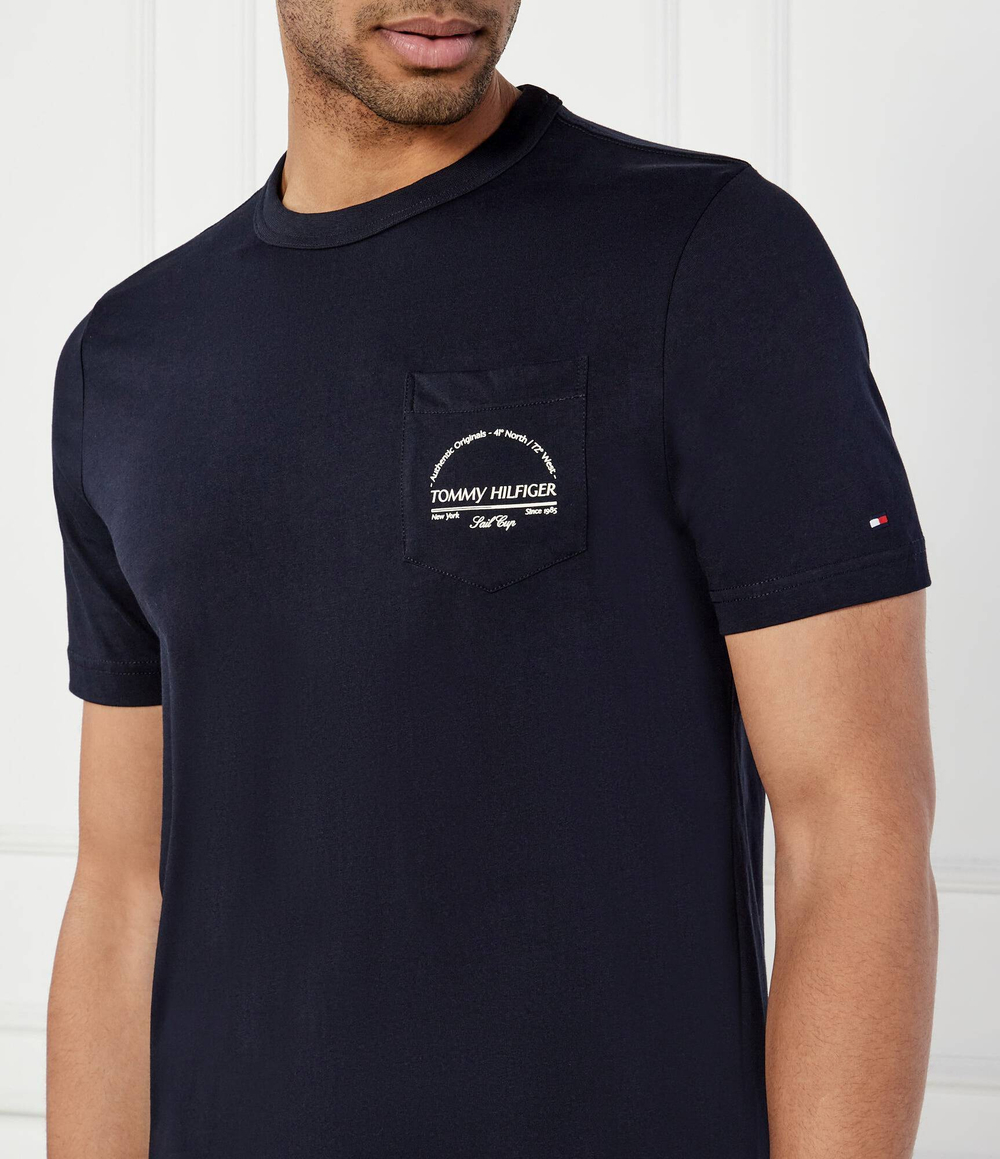 Футболка Tommy Hilfiger - темно-синий(MW0MW38623)