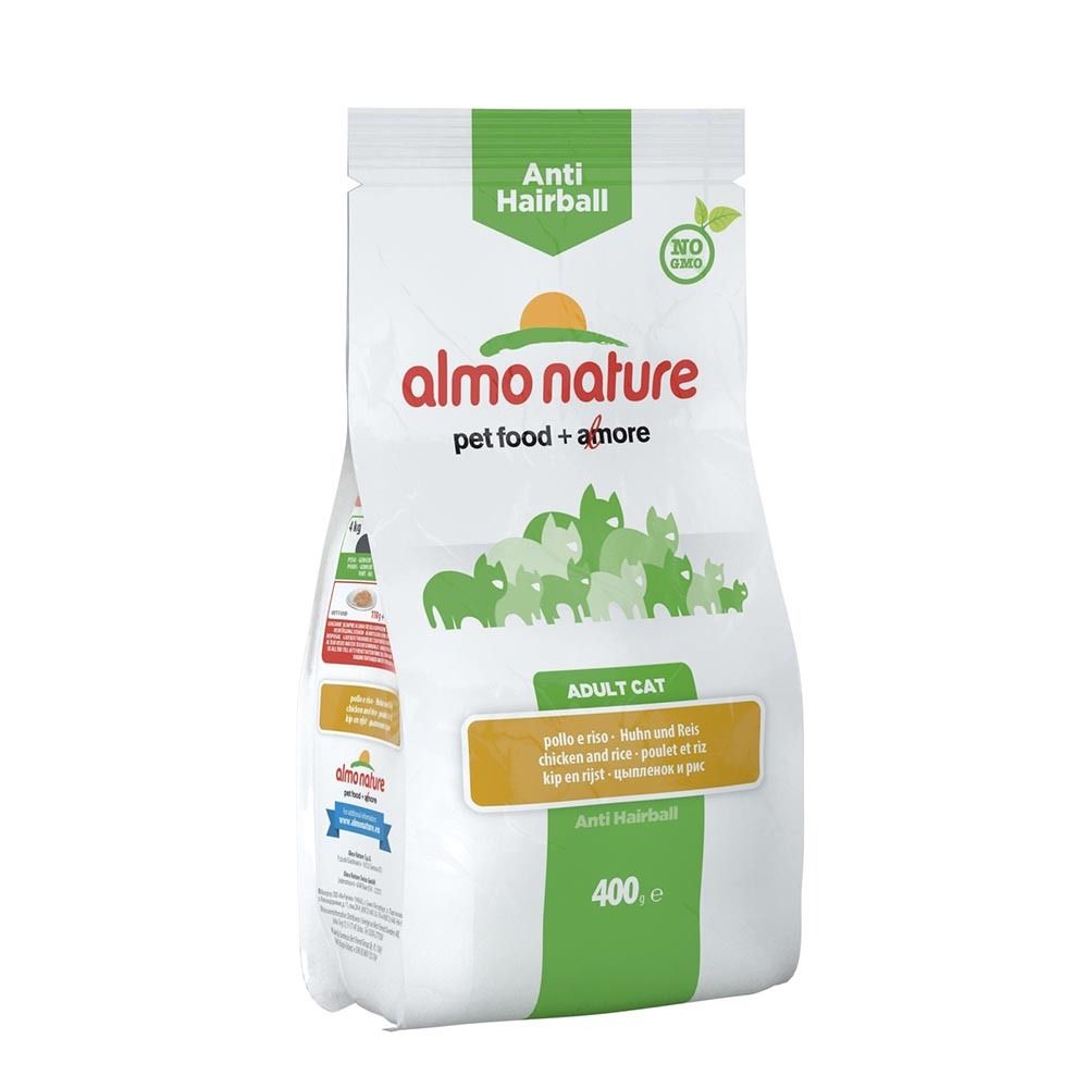 Almo Nature корм для кошек для выведения комочков шерсти с курицей (Anti-Hairball)