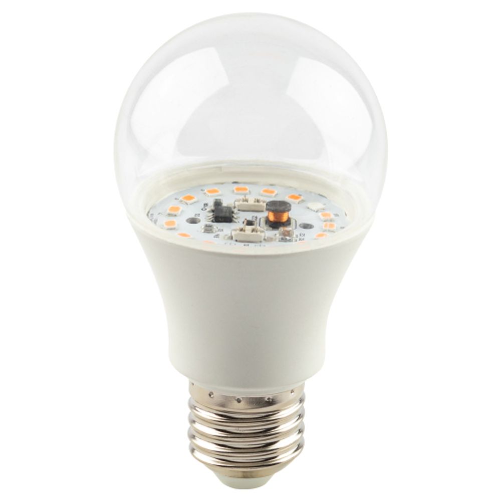 Фитолампа для растений светодиодная ЭРА GREEN LINE ФИТО A60-15W-PL-E27-GR красно-синего спектра 15 Вт Е27 | Фитолампы Е27