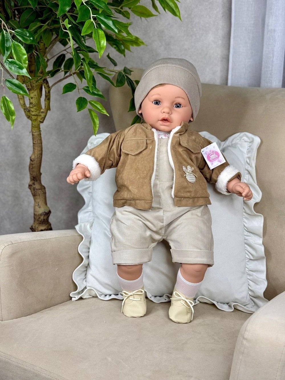 Кукла Berbesa мягконабивная 62см Dulzon (8069S)