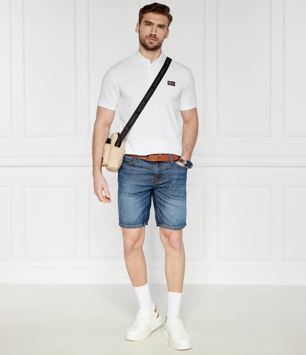 Поло Napapijri - белый(NP0A4HPY)