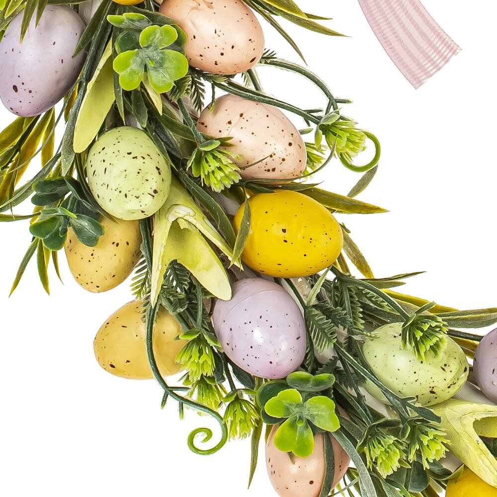 GAEM Изделие декоративное "Венок пасхальный", L32 W7 H33 см