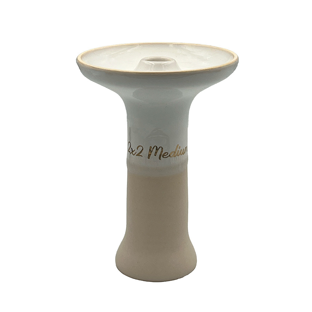 Cybuch 2x2 - Phun Glaze Creamy-White
