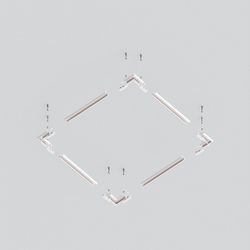 Трек подвесной Maytoni Busbar trunkings Exility TRXM034-R-412W