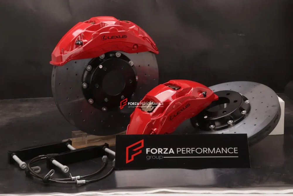 КАРБОН КЕРАМИЧЕСКАЯ УСИЛЕННАЯ ТОРМОЗНАЯ СИСТЕМА ДЛЯ LEXUS LX600 Лексус